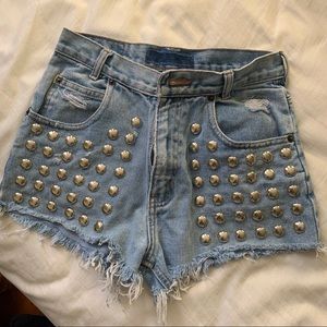 Vintage Studded Arizona high waist Shorts Size 26